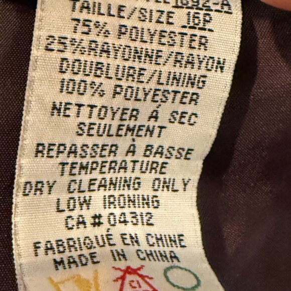 Jessica Petites Pencil Skirt Purple/Black 16P - Picture 6 of 7